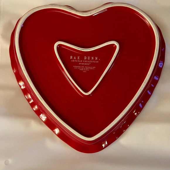 Rae Dunn heart shaped dish - Picture 5 of 5